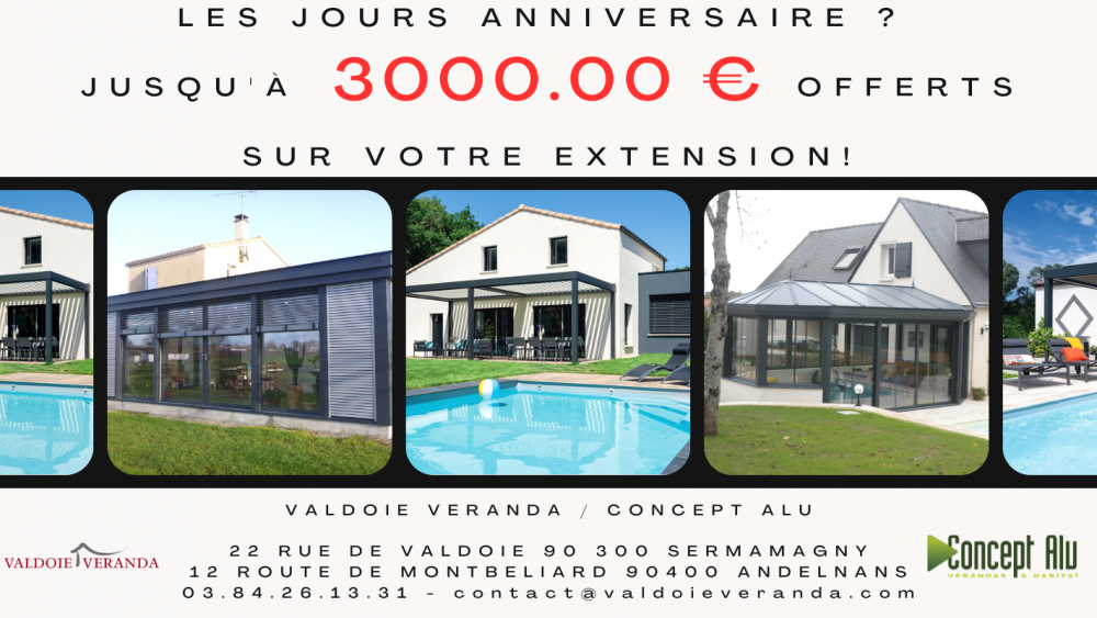 OFFRE ANNIVERSAIRE